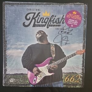 Kingfish 662 Vinyl LP - Pink Guitar Cover
